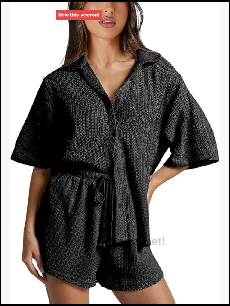 Crochet Swimsuit Cover Up Knit Top Shorts Set